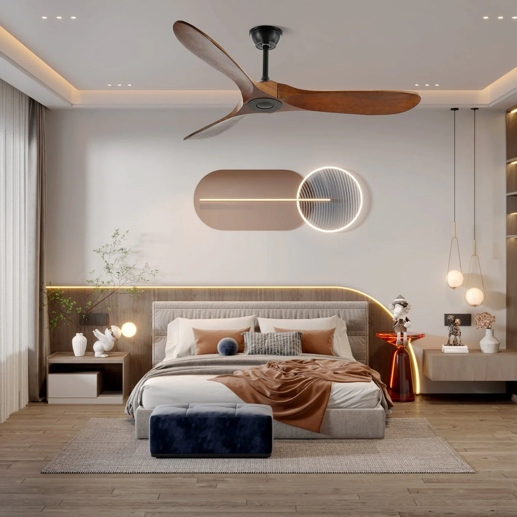 Sleek Aero Blade Modern Ceiling Fan