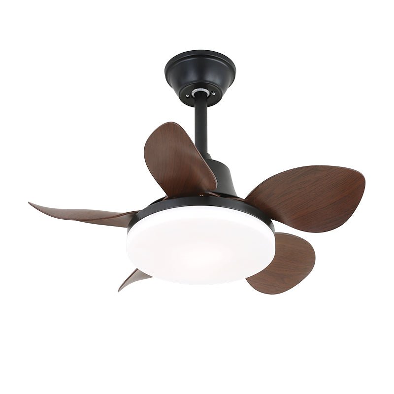 Aeroglow Minimalist Walnut Ceiling Fan Light