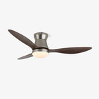 Aeronix Minimalist Walnut Ceiling Fan Light