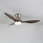 Aeronix Minimalist Walnut Ceiling Fan Light