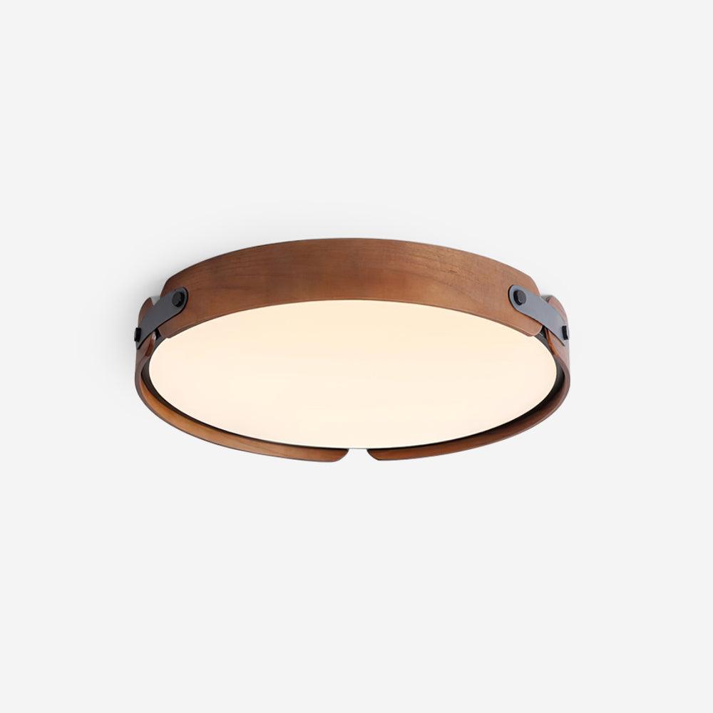 Aiwen Wood Flush Mount Ceiling Light