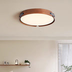 Aiwen Wood Flush Mount Ceiling Light