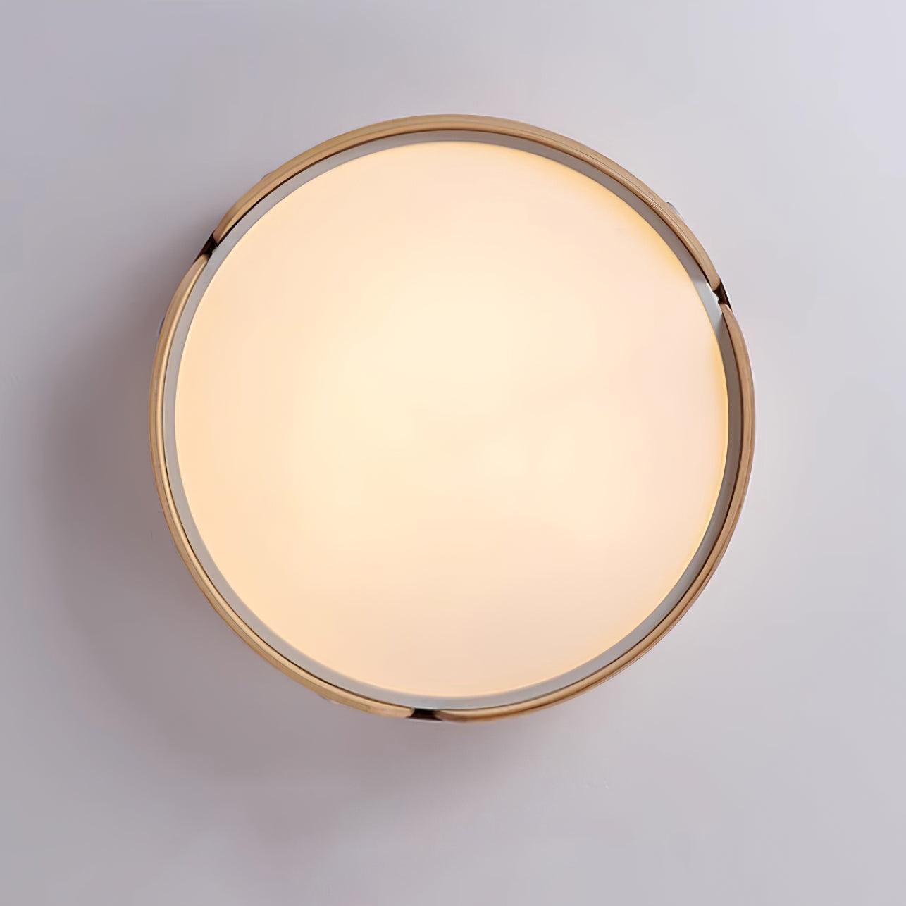 Aiwen Wood Flush Mount Ceiling Light