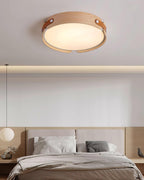 Aiwen Wood Flush Mount Ceiling Light