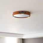 Aiwen Wood Flush Mount Ceiling Light