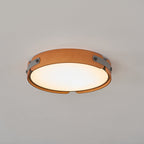 Aiwen Wood Flush Mount Ceiling Light