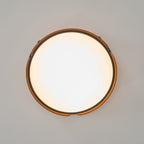 Aiwen Wood Flush Mount Ceiling Light