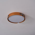 Aiwen Wood Flush Mount Ceiling Light