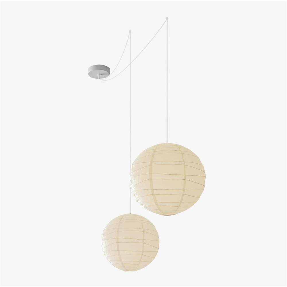 Akari-style Washi Pendant Lamp
