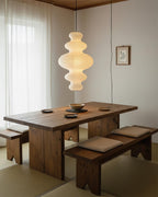 Akari Juni Rice Paper Plug-In Pendant Light
