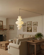 Akari Juni Rice Paper Plug-In Pendant Light