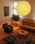 Akari-style Washi Pendant Lamp