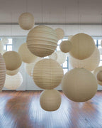 Akari-style Washi Pendant Lamp