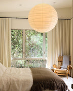 Akari-style Washi Pendant Lamp
