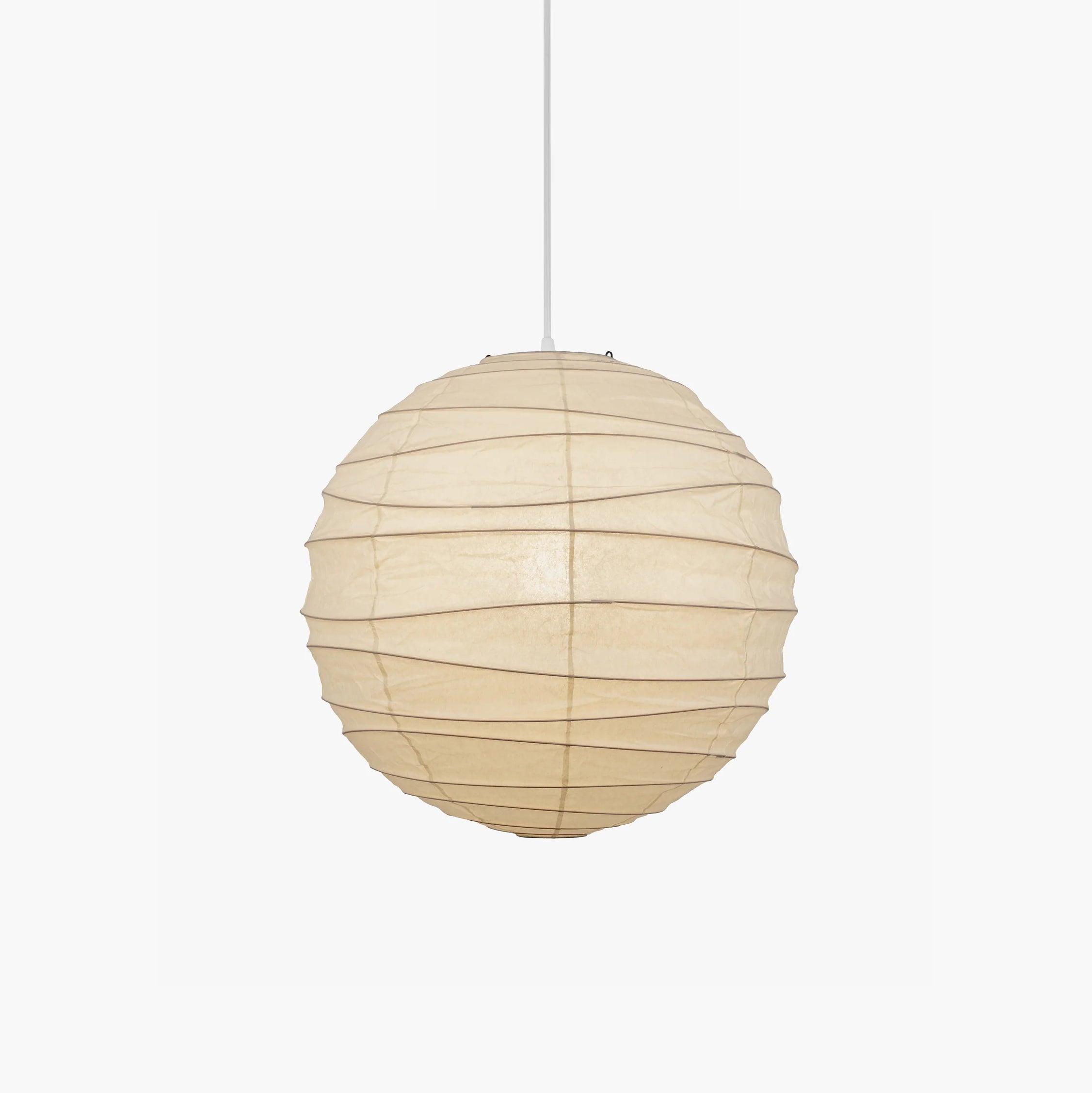 Akari-style Washi Pendant Lamp