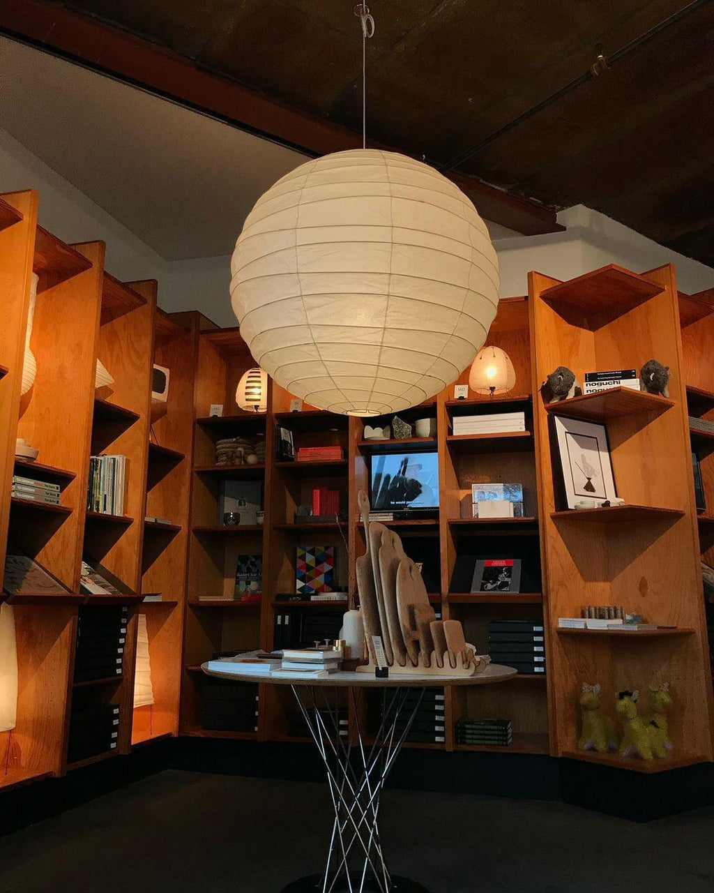 Akari-style Washi Pendant Lamp