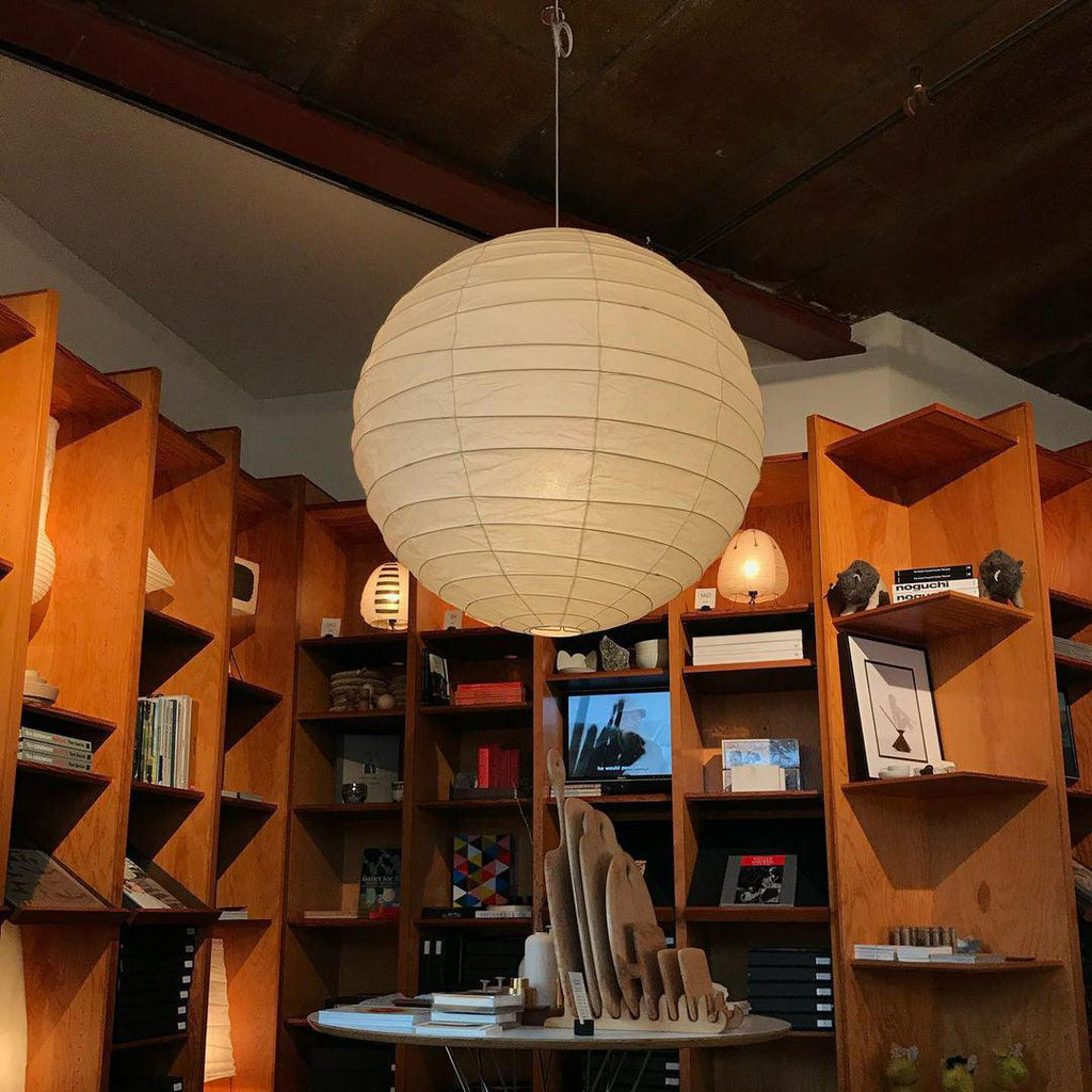 Akari-style Washi Pendant Lamp