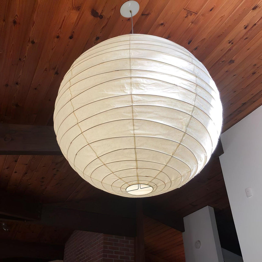 Akari-style Washi Pendant Lamp