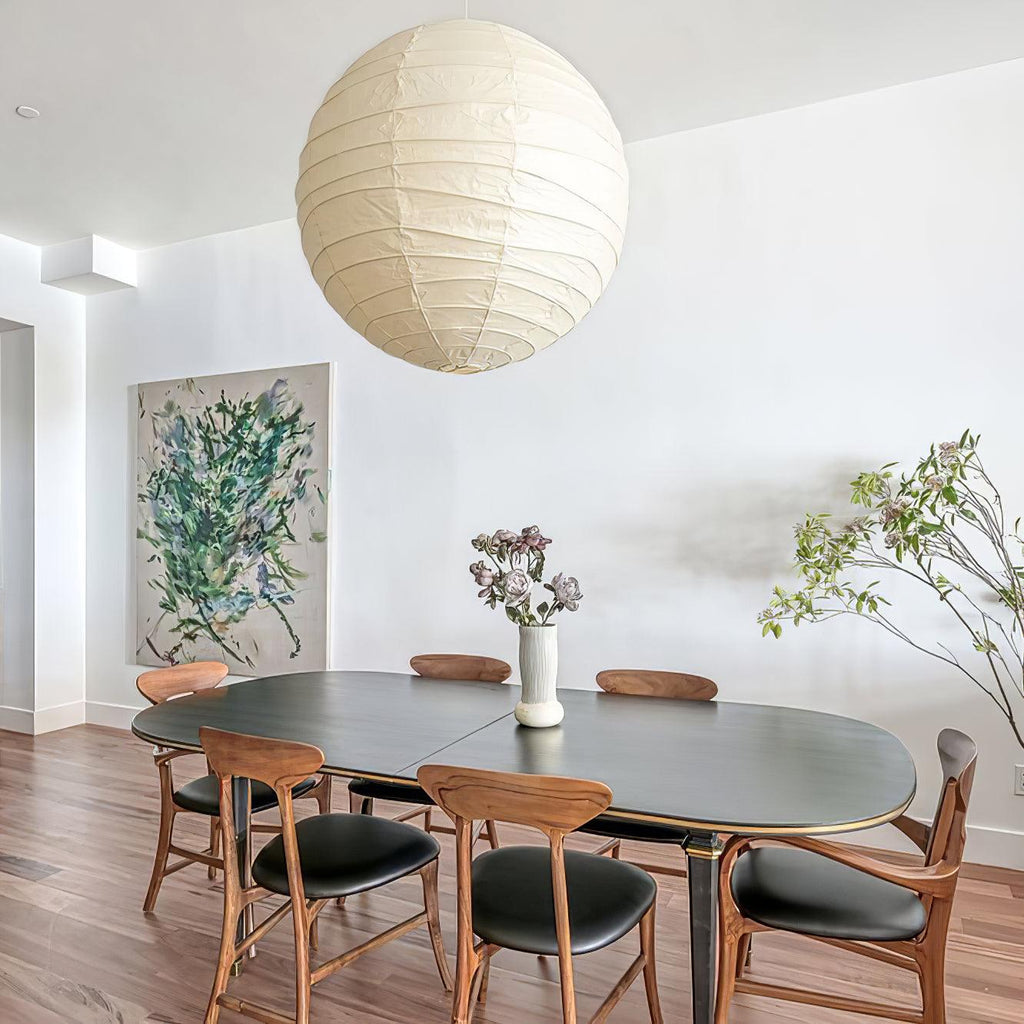Akari-style Washi Pendant Lamp