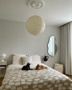 Akari-style Washi Pendant Lamp