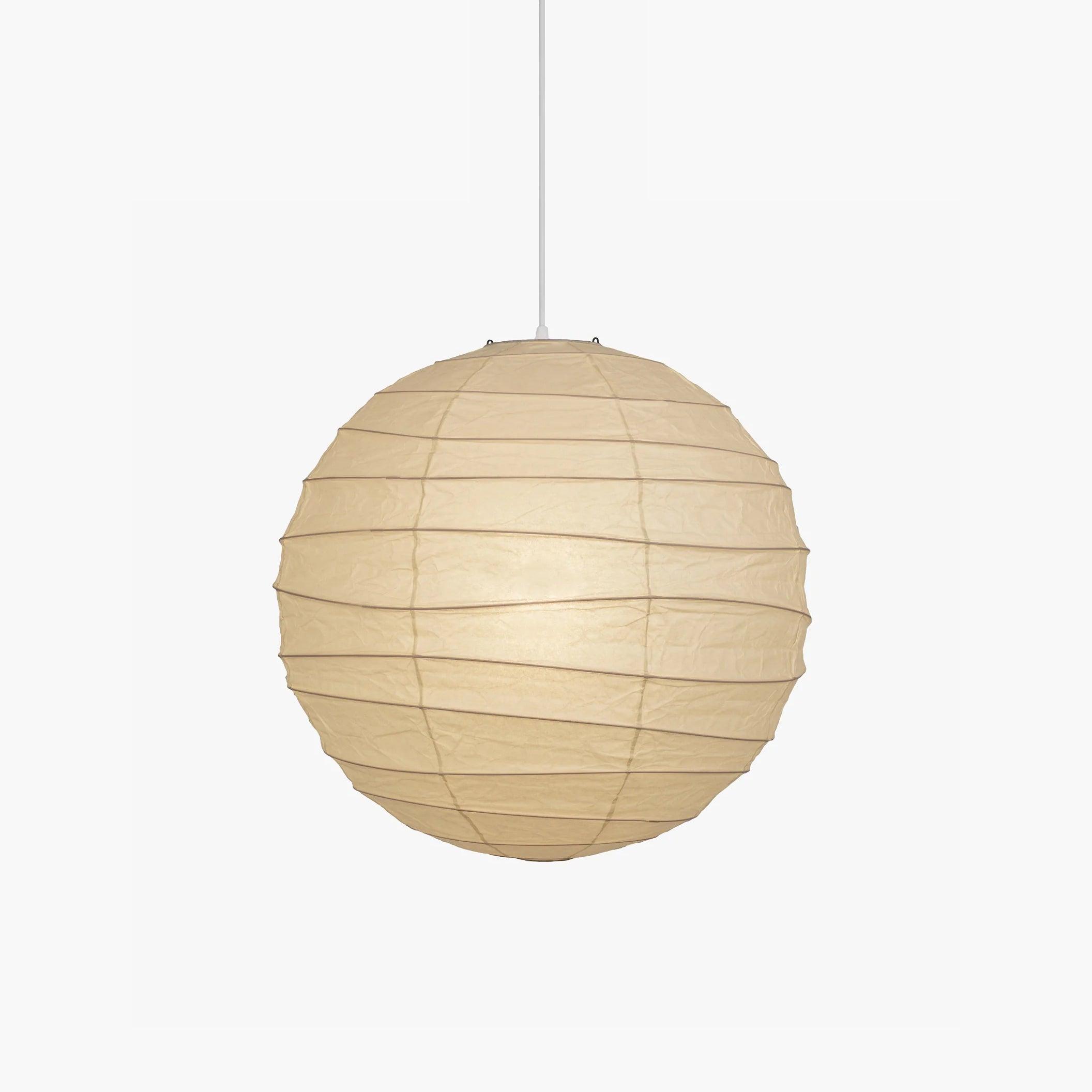 Akari-style Washi Pendant Lamp