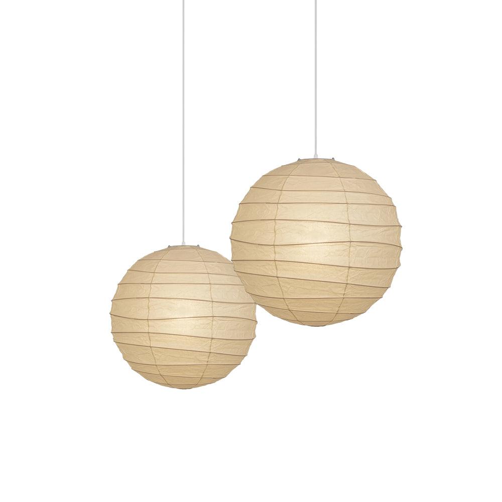 Akari-style Washi Pendant Lamp