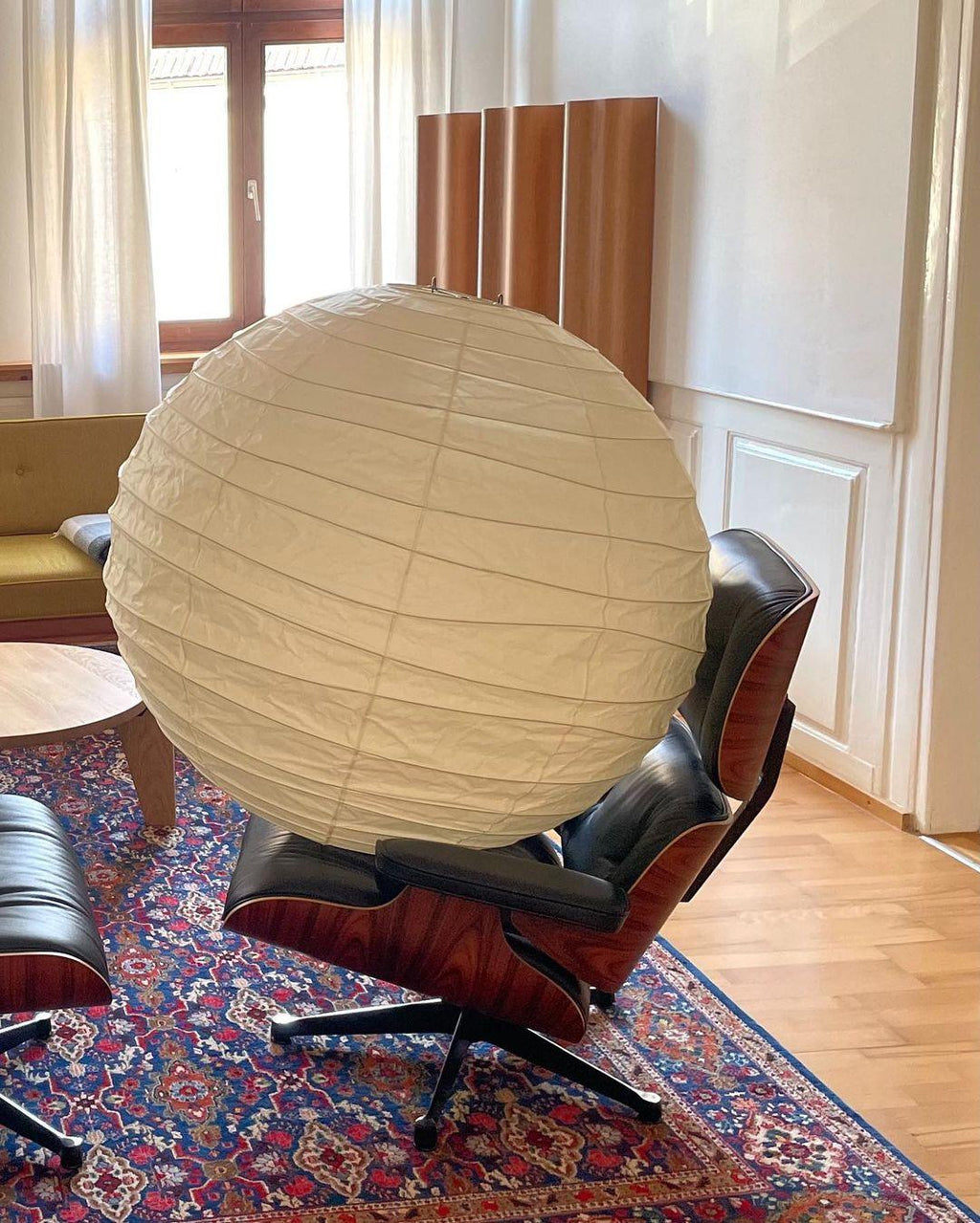 Akari-style Washi Pendant Lamp