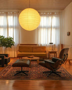 Akari-style Washi Pendant Lamp