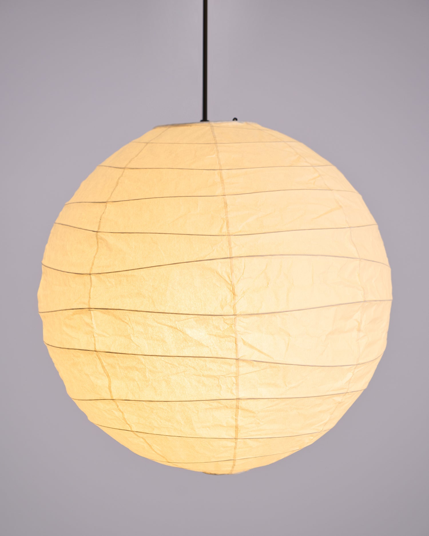 Akari-style Washi Pendant Lamp