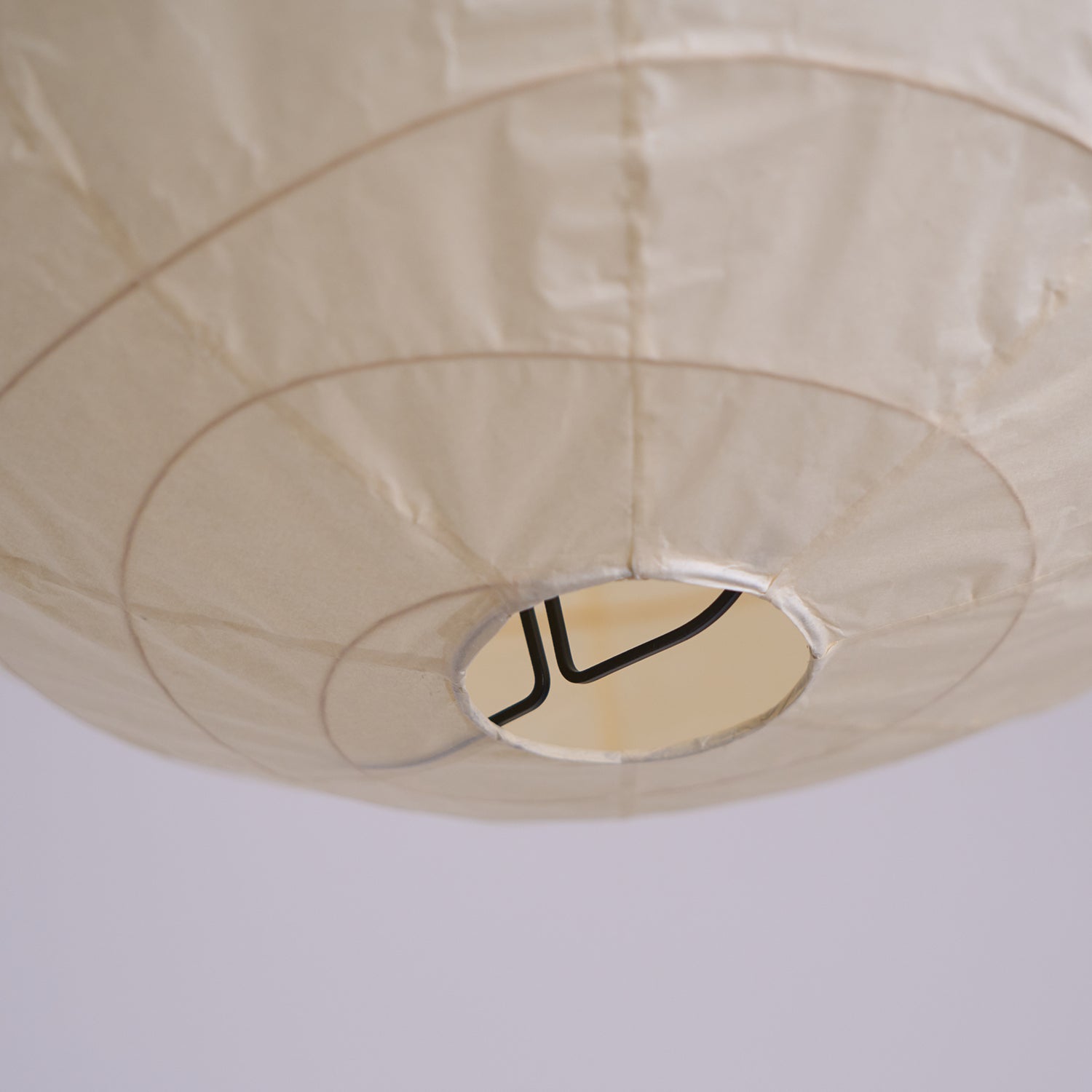 Akari-style Washi Pendant Lamp