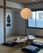 Akari-style Washi Pendant Lamp