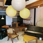 Akari-style Washi Pendant Lamp