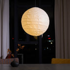 Akari-style Washi Pendant Lamp