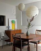 Akari-style Washi Pendant Lamp