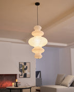 Akari Juni Rice Paper Plug-In Pendant Light