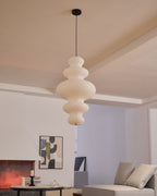 Akari Juni Rice Paper Plug-In Pendant Light