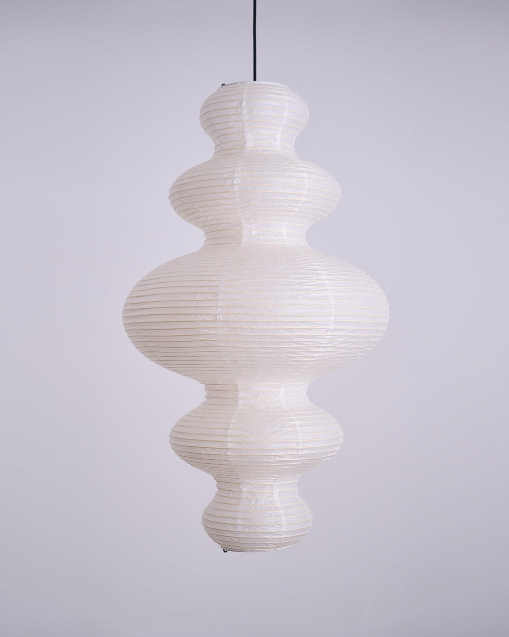 Akari Juni Rice Paper Plug-In Pendant Light
