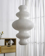 Akari Juni Rice Paper Plug-In Pendant Light
