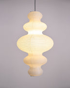 Akari Juni Rice Paper Plug-In Pendant Light