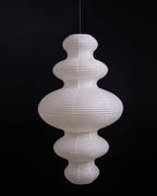 Akari Juni Rice Paper Plug-In Pendant Light
