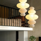 Akari Juni Rice Paper Plug-In Pendant Light