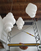 Akari Juni Rice Paper Plug-In Pendant Light