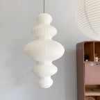 Akari Juni Rice Paper Plug-In Pendant Light
