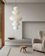 Akari Juni Rice Paper Plug-In Pendant Light
