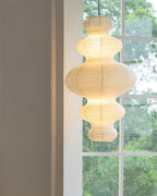 Akari Juni Rice Paper Plug-In Pendant Light