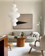 Akari Juni Rice Paper Plug-In Pendant Light