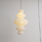 Akari Juni Rice Paper Plug-In Pendant Light