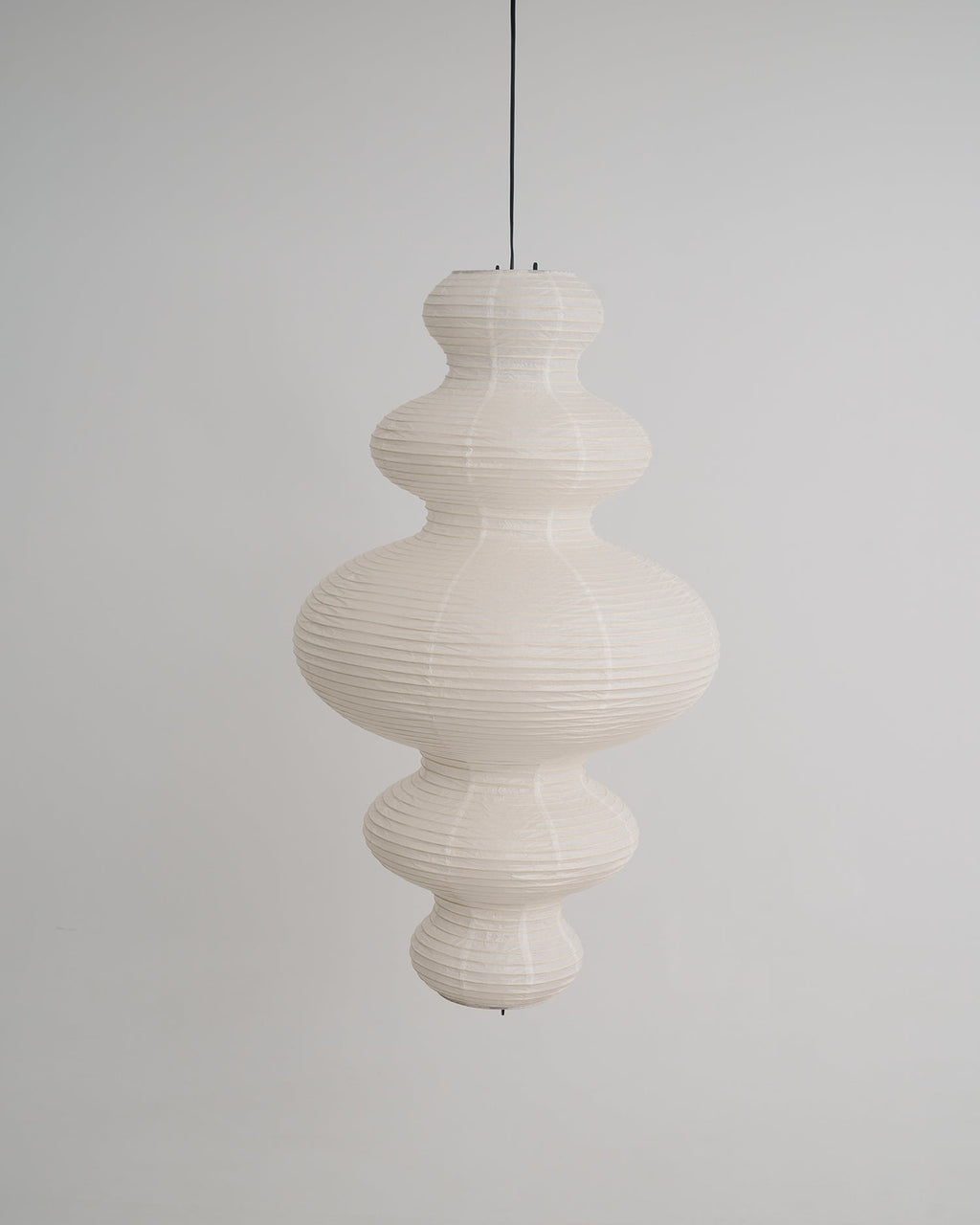 Akari Juni Rice Paper Plug-In Pendant Light