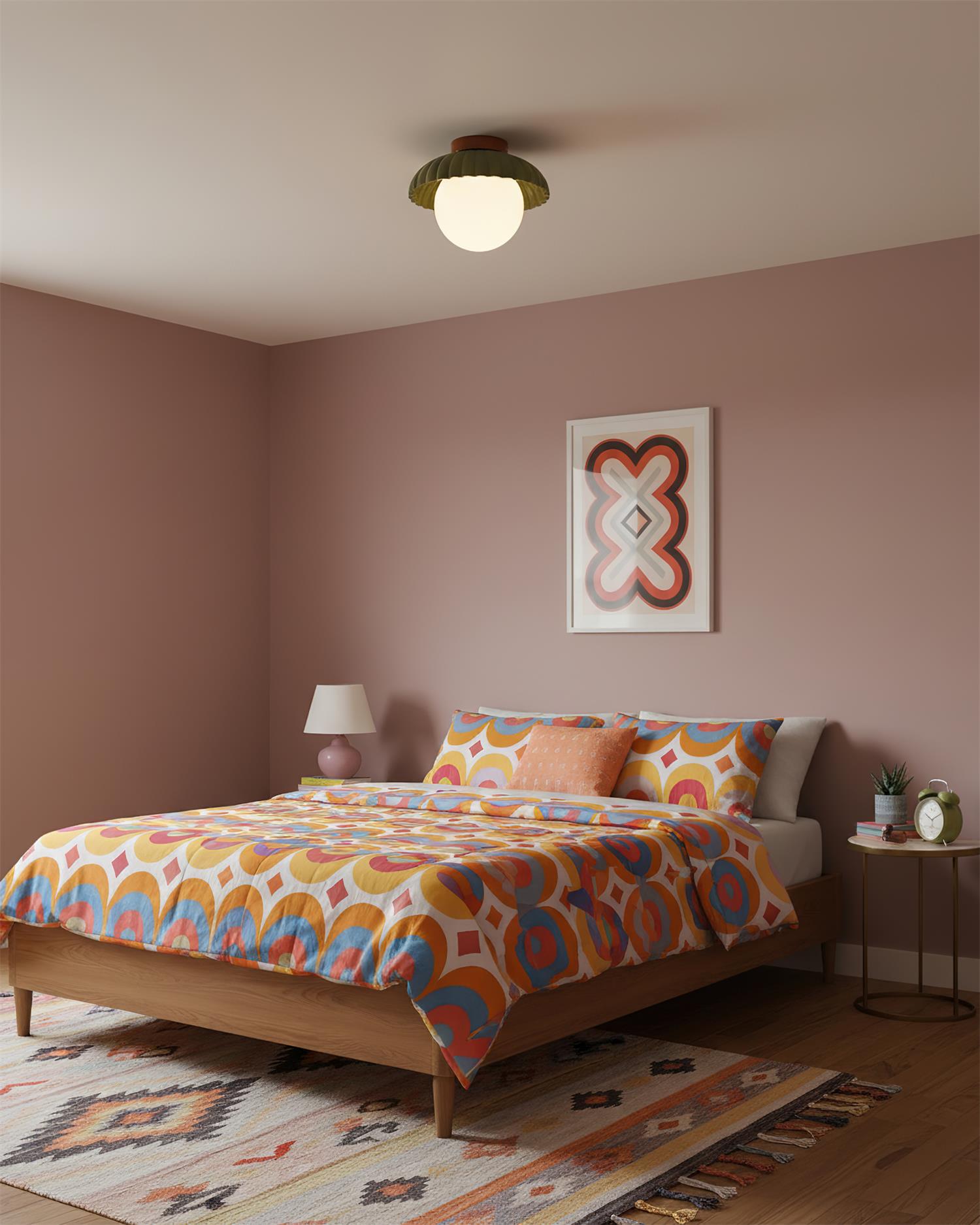 Alien Flush Mount Ceiling Light