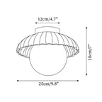 Alien Flush Mount Ceiling Light